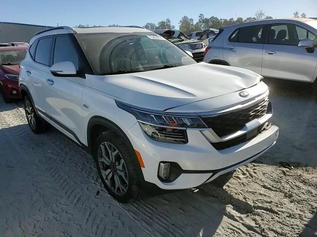 2021 Kia Seltos Sx VIN: KNDETCA24M7157302 Lot: 76285694