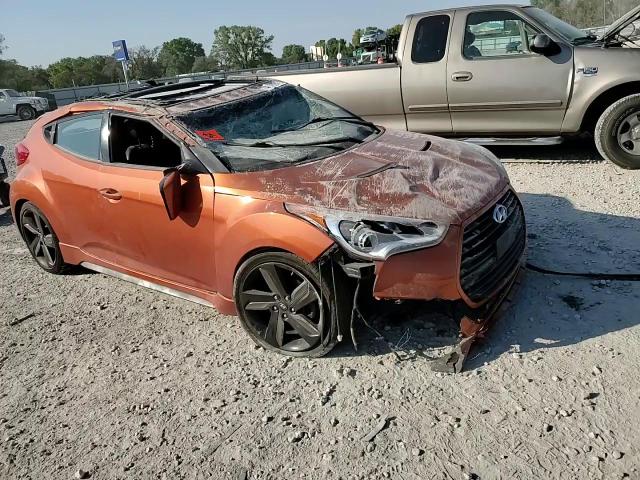 2015 Hyundai Veloster Turbo VIN: KMHTC6AE4FU232597 Lot: 74137024