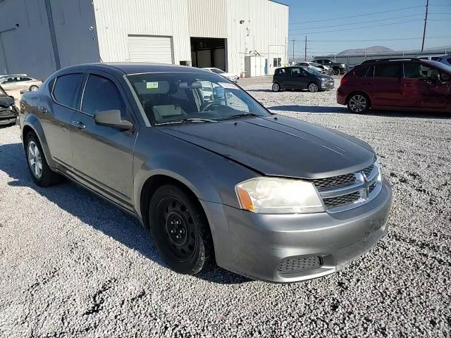 2012 Dodge Avenger Se VIN: 1C3CDZAG2CN327609 Lot: 73121684