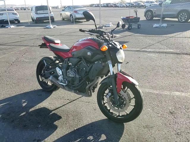 2017 Yamaha Fz07A VIN: JYARM20E5HA001083 Lot: 78069074