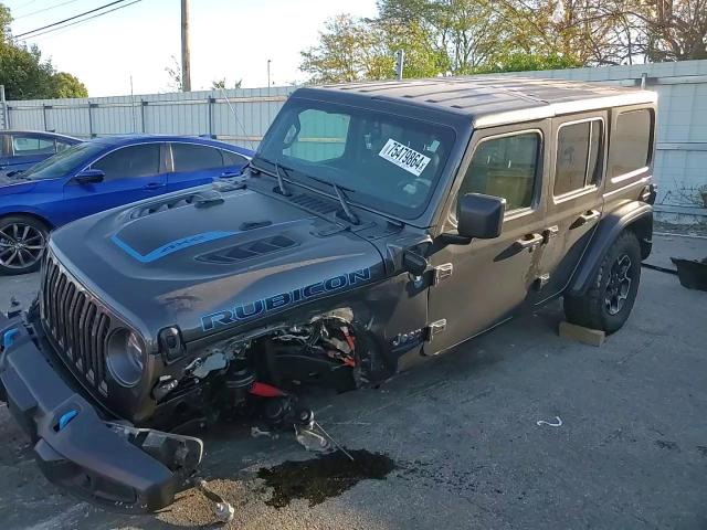 2021 Jeep Wrangler Unlimited Rubicon 4Xe VIN: 1C4JJXR62MW800819 Lot: 75479864