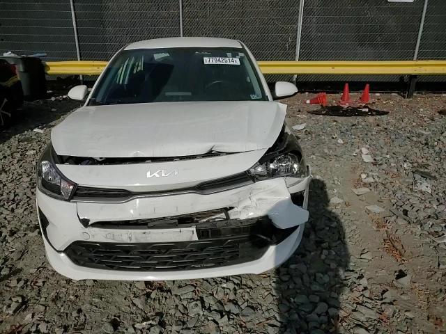 2022 Kia Rio Lx VIN: 3KPA24AD1NE504806 Lot: 77942514