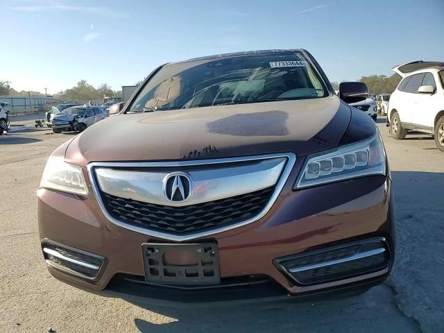 2016 Acura Mdx Technology VIN: 5FRYD4H41GB013016 Lot: 77333644