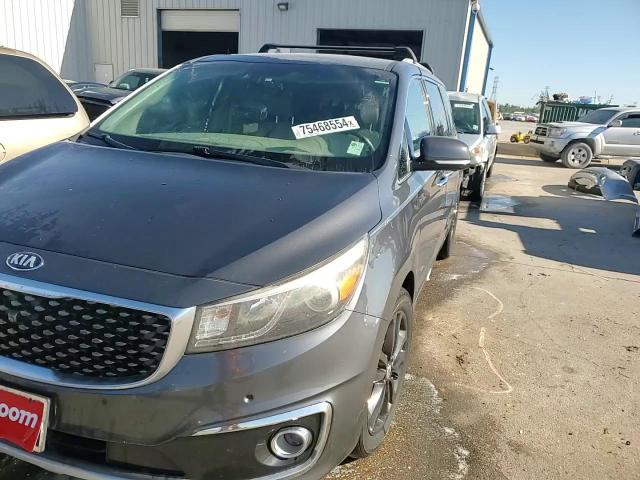 2016 Kia Sedona Sxl VIN: KNDME5C1XG6118729 Lot: 75468554