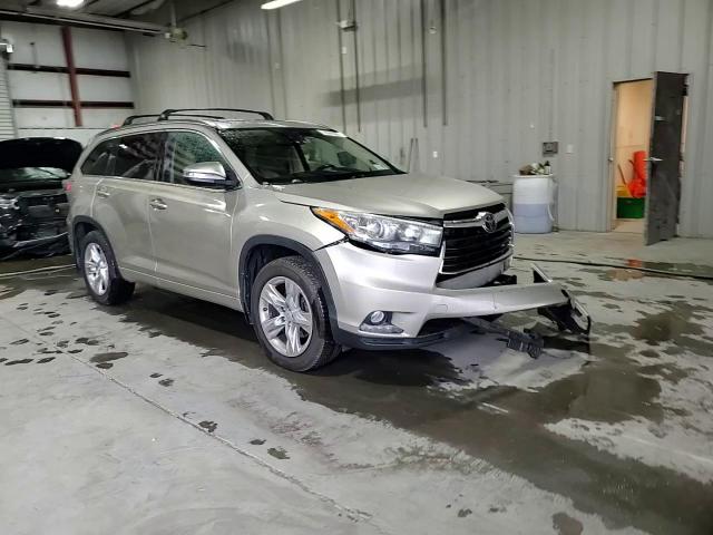 2015 Toyota Highlander Limited VIN: 5TDDKRFH2FS121812 Lot: 74546584