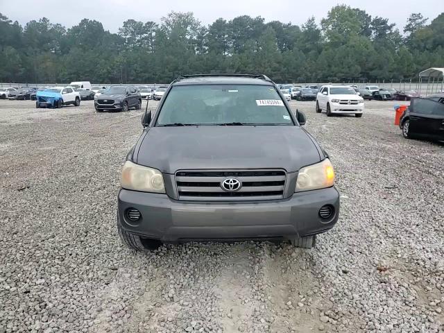 2005 Toyota Highlander VIN: JTEGD21A850122453 Lot: 74745594