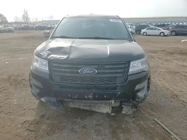 2018 Ford Explorer Police Interceptor VIN: 1FM5K8AR3JGB80848 Lot: 78168824