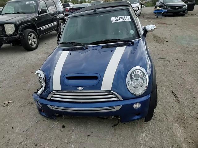 2007 Mini Cooper S VIN: WMWRH33547TL95265 Lot: 75942444