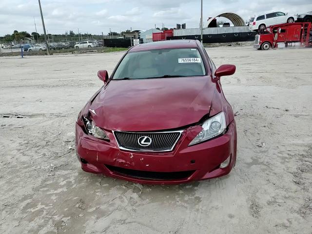 2008 Lexus Is 250 VIN: JTHBK262X82073205 Lot: 76556184