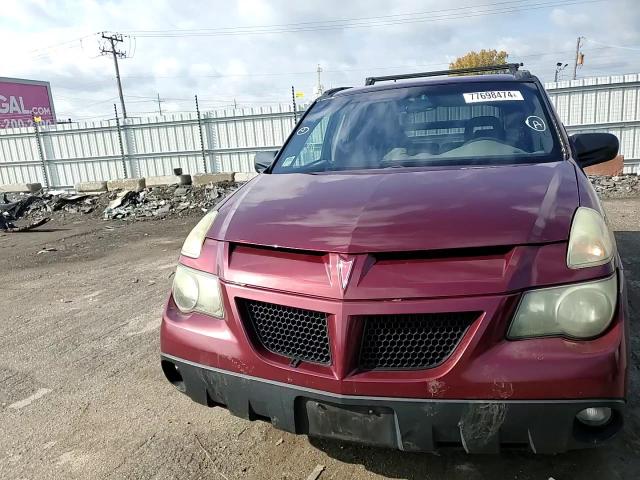 2003 Pontiac Aztek VIN: 3G7DA03E53S586194 Lot: 77698474