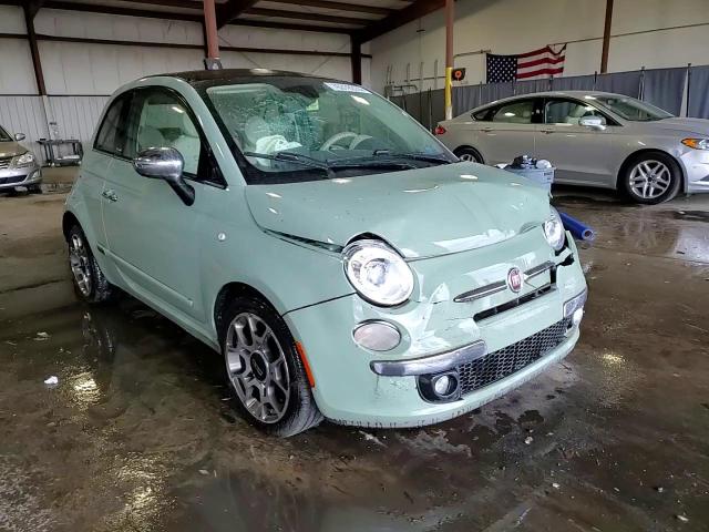 2012 Fiat 500 Lounge VIN: 3C3CFFER7CT203436 Lot: 76378374