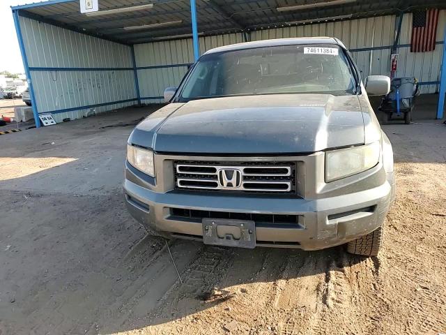 2007 Honda Ridgeline Rtl VIN: 2HJYK16567H506469 Lot: 74611384