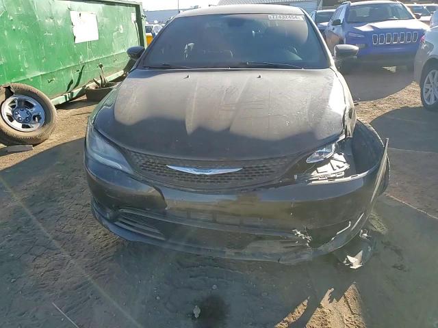 2015 Chrysler 200 S VIN: 1C3CCCBBXFN637899 Lot: 77432454