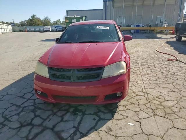 2012 Dodge Avenger Sxt VIN: 1C3CDZEG5CN198405 Lot: 74326244