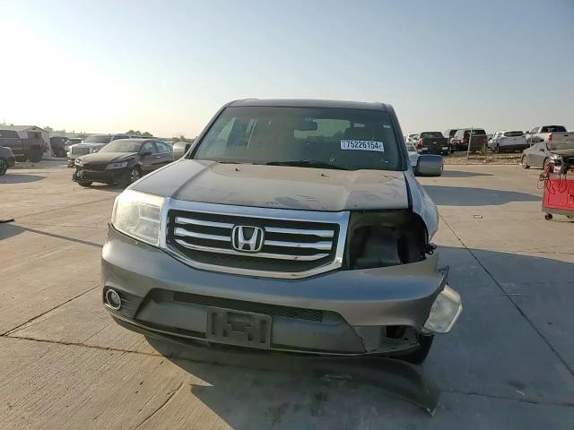 2012 Honda Pilot Exl VIN: 5FNYF3H64CB010497 Lot: 75226154