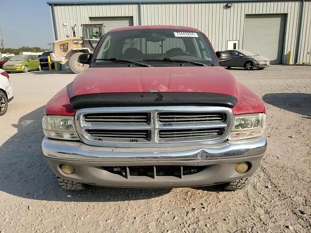 2004 Dodge Dakota Quad Slt VIN: 1D7HG48N04S627240 Lot: 75443294