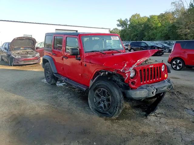 2016 Jeep Wrangler Unlimited Sport VIN: 1C4BJWDG0GL311128 Lot: 75912534