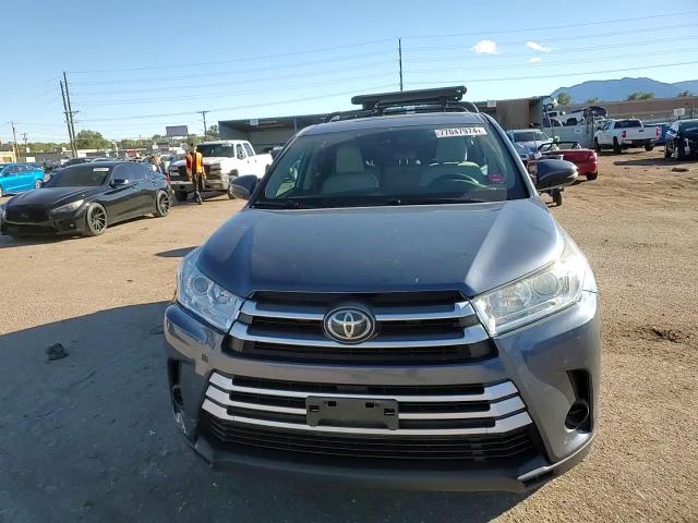 2018 Toyota Highlander Le VIN: 5TDBZRFH6JS838712 Lot: 77047974