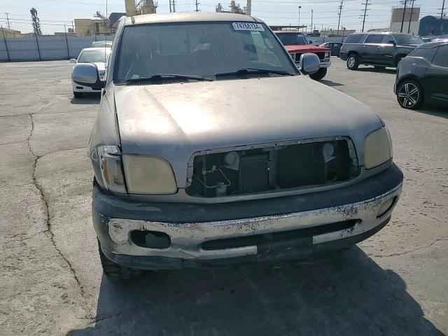 2001 Toyota Tundra Access Cab VIN: 5TBRT34191S154863 Lot: 74768134