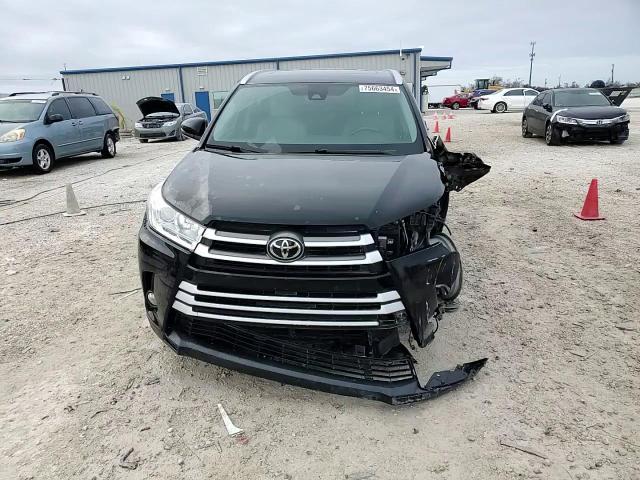 2019 Toyota Highlander Se VIN: 5TDJZRFH6KS600792 Lot: 75663454