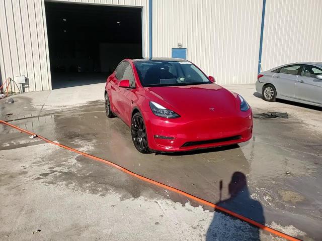 2022 Tesla Model Y VIN: 7SAYGDEF4NF376862 Lot: 76445314