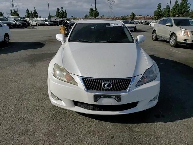 2009 Lexus Is 250 VIN: JTHBK262292091862 Lot: 77858074