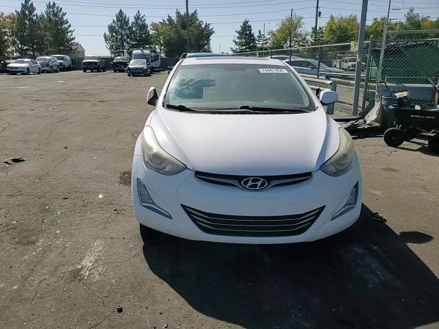 2015 Hyundai Elantra Se VIN: KMHDH4AHXFU391595 Lot: 74491454