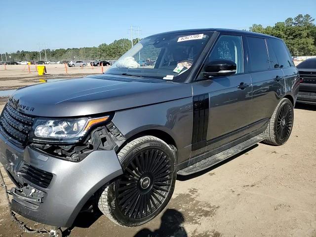 2017 Land Rover Range Rover Supercharged VIN: SALGS2FE9HA322352 Lot: 82621705