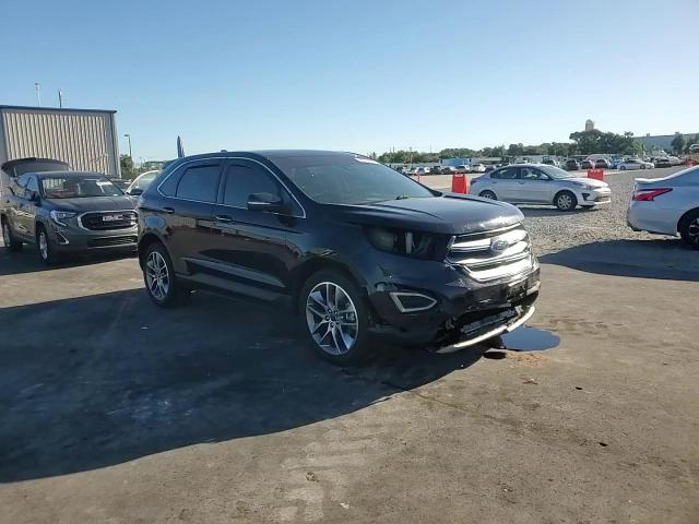 2017 Ford Edge Titanium VIN: 2FMPK4K88HBB21755 Lot: 90370105