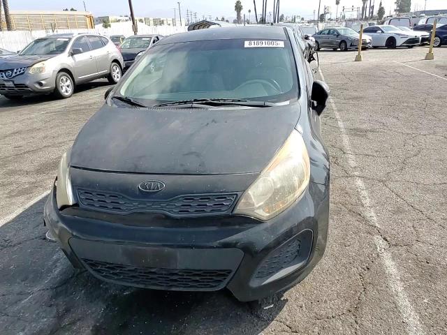2012 Kia Rio Lx VIN: KNADM5A30C6070379 Lot: 81891005