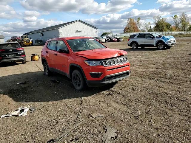 2019 Jeep Compass Sport VIN: 3C4NJDABXKT757603 Lot: 90434975