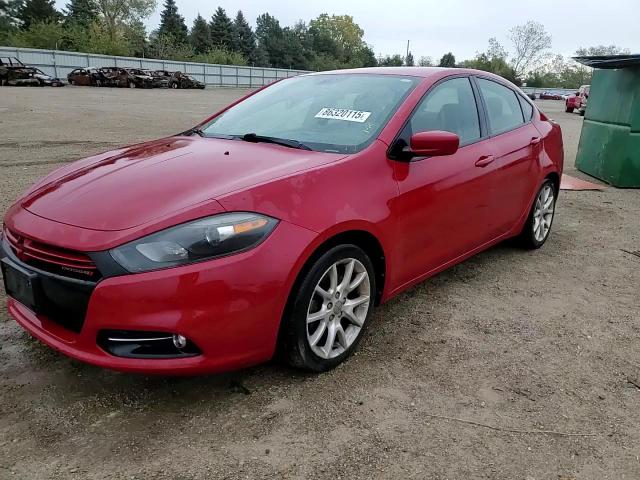 2013 Dodge Dart Sxt VIN: 1C3CDFBA6DD126327 Lot: 86320115