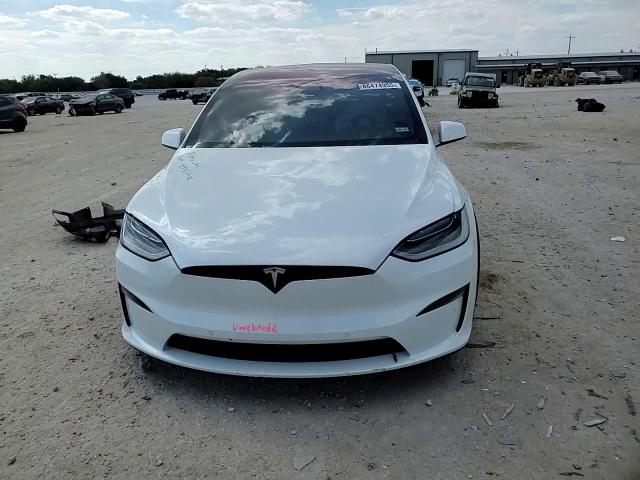 2022 Tesla Model X VIN: 7SAXCBE62NF340406 Lot: 86474955