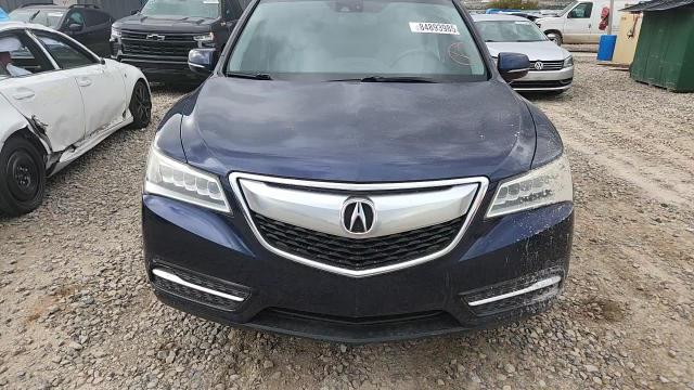2014 Acura Mdx Technology VIN: 5FRYD4H41EB029214 Lot: 84893985