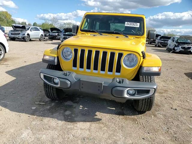 2018 Jeep Wrangler Unlimited Sahara VIN: 1C4HJXEN6JW315218 Lot: 84303625
