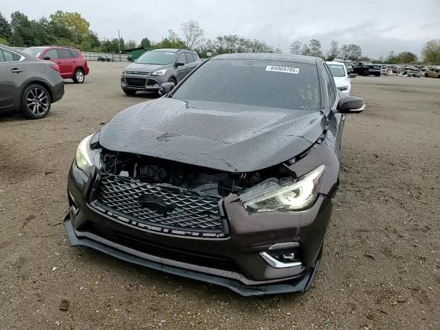2018 Infiniti Q50 Luxe VIN: JN1EV7AR0JM438317 Lot: 84969195