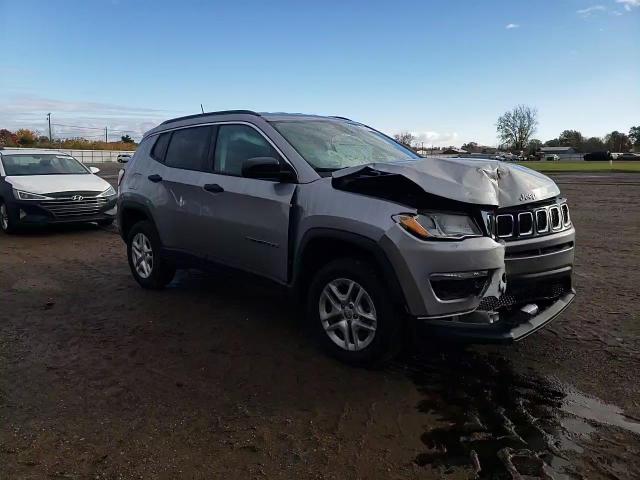 2019 Jeep Compass Sport VIN: 3C4NJDAB0KT811541 Lot: 85412445
