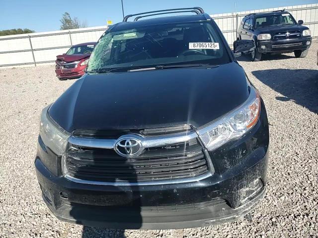 2016 Toyota Highlander Xle VIN: 5TDJKRFH2GS242179 Lot: 87065125