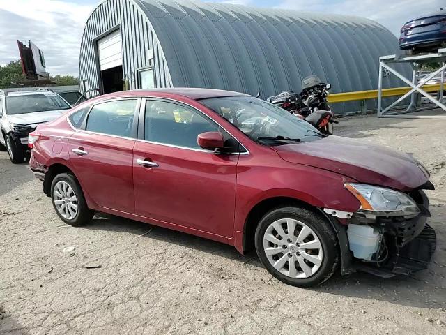 2015 Nissan Sentra S VIN: 3N1AB7AP9FL657221 Lot: 85756785