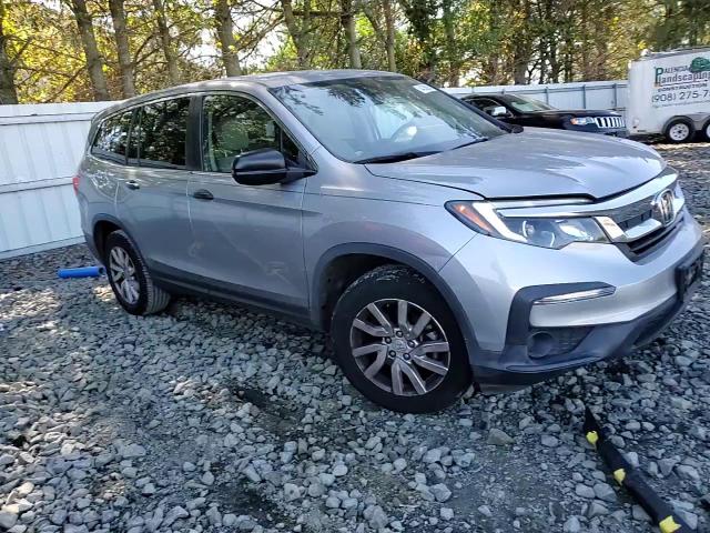 2021 Honda Pilot Lx VIN: 5FNYF6H13MB020607 Lot: 84836685
