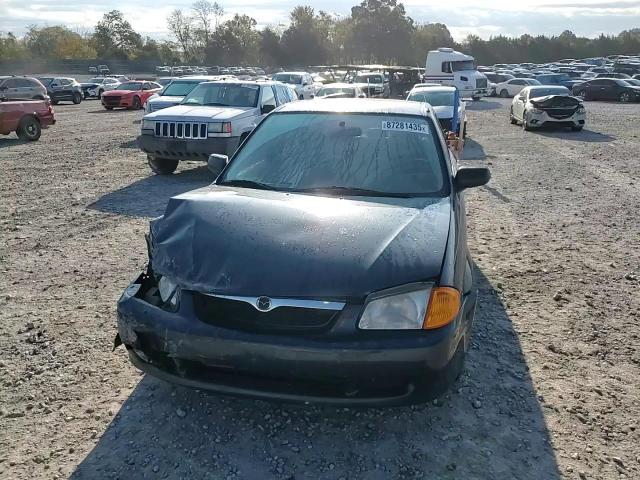 1999 Mazda Protege Dx VIN: JM1BJ222XX0145685 Lot: 87281435