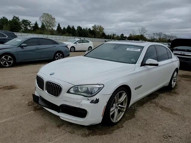 2013 BMW 750 Lxi VIN: WBAYF8C55DD140189 Lot: 89546605