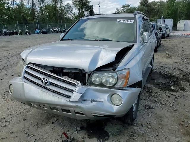 2003 Toyota Highlander Limited VIN: JTEGF21A030074387 Lot: 85708945