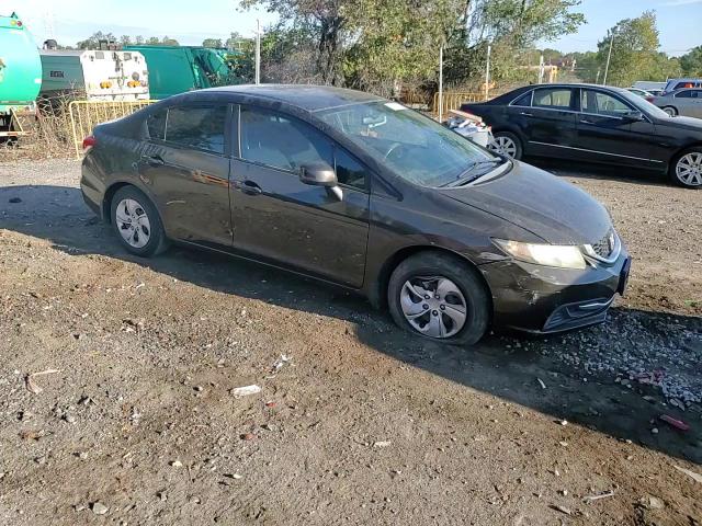 2013 Honda Civic Lx VIN: 2HGFB2F53DH536091 Lot: 85589715