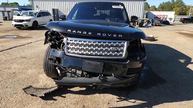 2017 Land Rover Range Rover Supercharged VIN: SALGS5FE4HA356992 Lot: 91058285