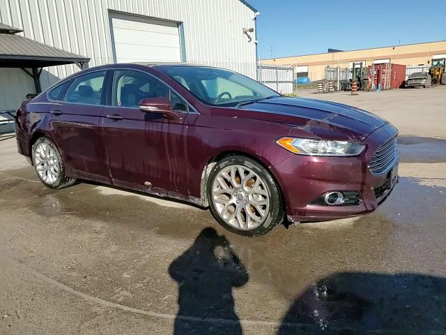 2013 Ford Fusion Titanium VIN: 3FA6P0D93DR333111 Lot: 80190645