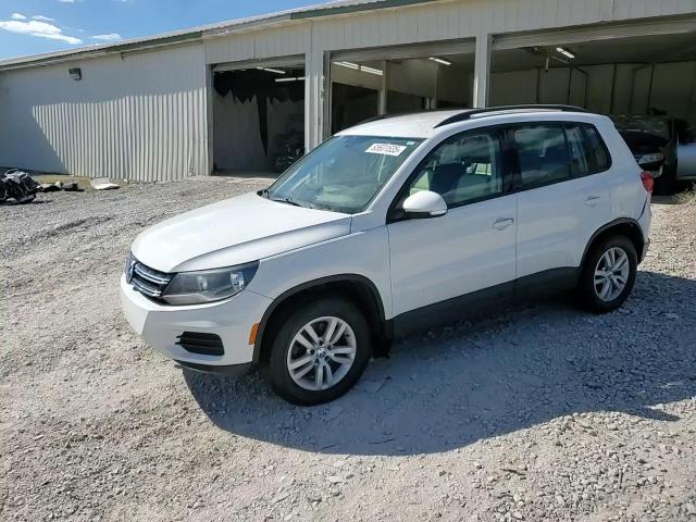 2016 Volkswagen Tiguan S VIN: WVGBV7AX2GW535123 Lot: 85601535