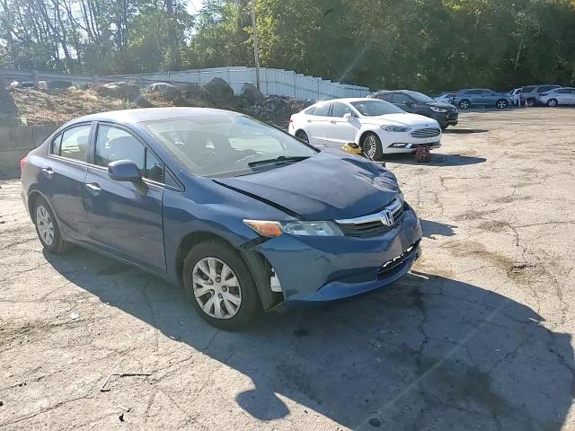 2012 Honda Civic Lx VIN: 19XFB2F51CE344600 Lot: 84378215