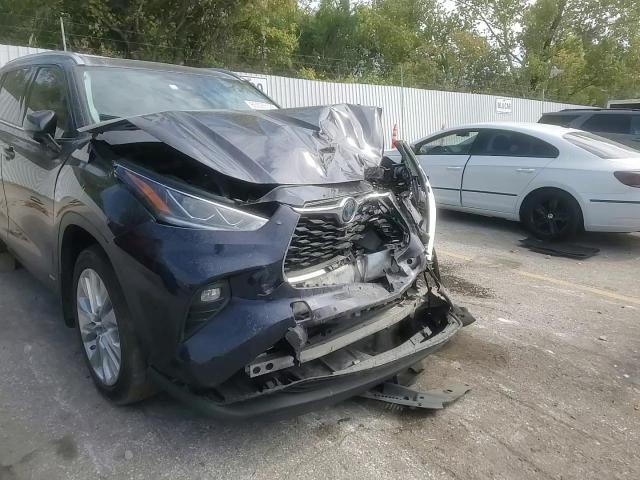 2021 Toyota Highlander Hybrid Limited VIN: 5TDXBRCH6MS016592 Lot: 85597125