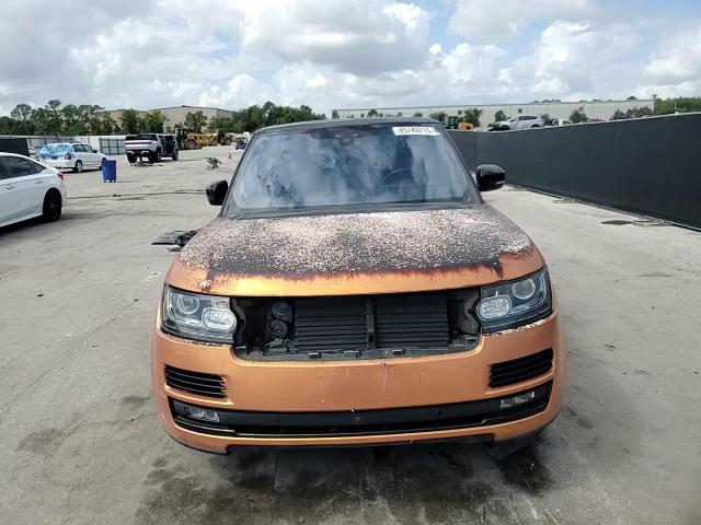 2017 Land Rover Range Rover Supercharged VIN: SALGS2FE8HA324738 Lot: 85749215